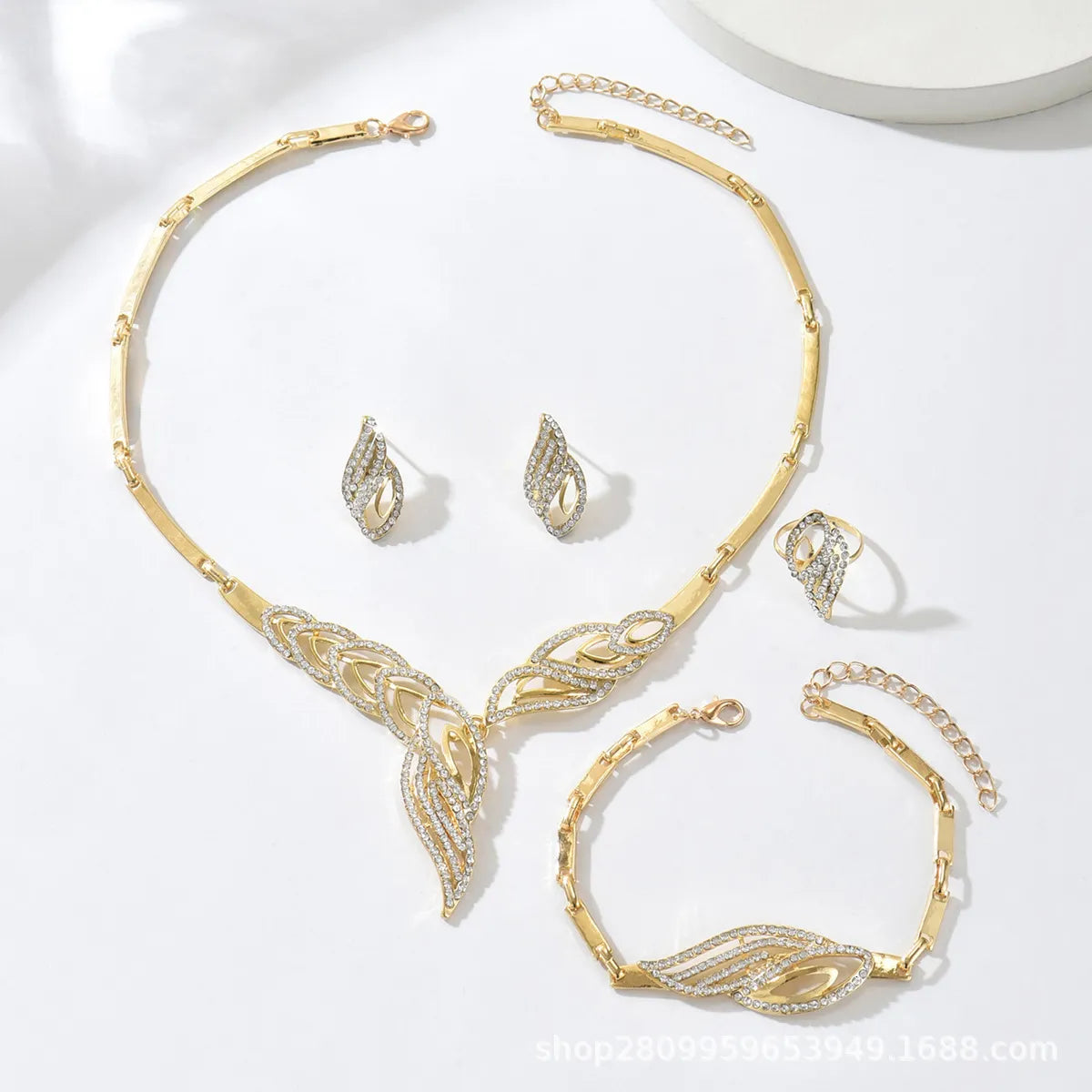 Bridal Crystal Jewelry Set