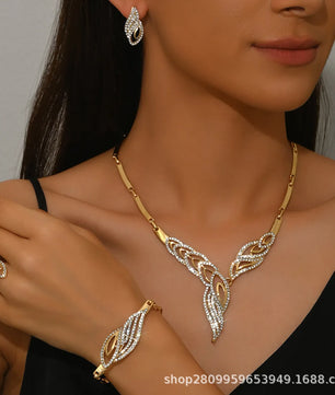 Bridal Crystal Jewelry Set