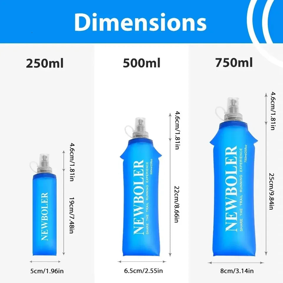 Foldable Water Bottle for Running