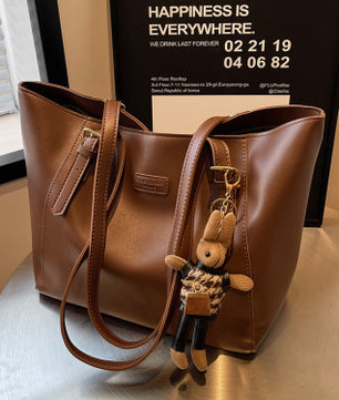 Large Capacity Women's All-match Simple Class Commuter Shoulder Bag