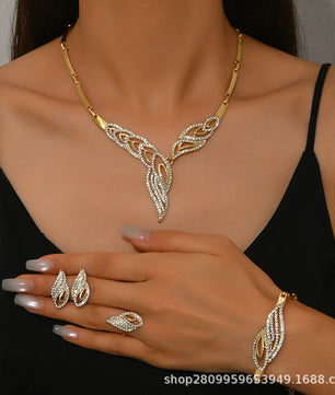 Bridal Crystal Jewelry Set