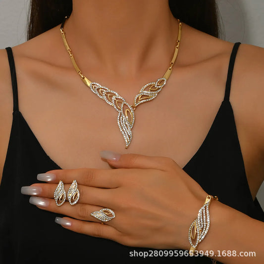 Bridal Crystal Jewelry Set